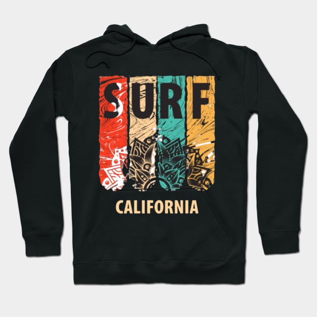 California T-Shirt Hoodie by modo store